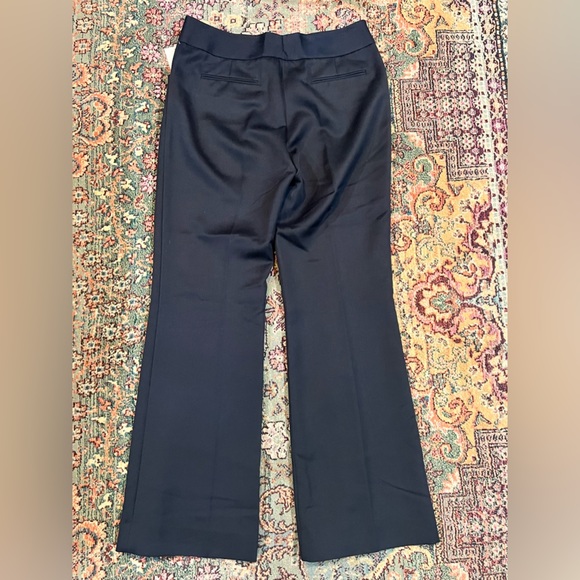 WILL NOT TAKE LESS NWT Antonio Melani Antonio Fit Flare Leg Navy Slacks - Picture 6 of 9